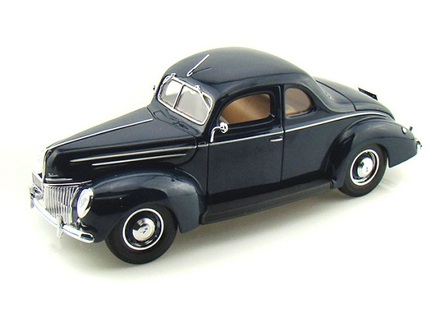 1/18 1939 Ford Coupe (Blue)