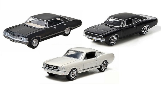 1/64 1960's Chev/Dodge/Ford Muscle Cars