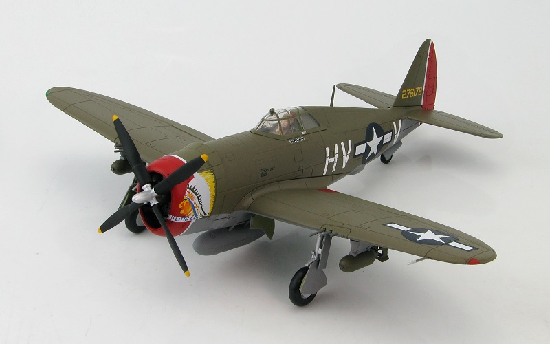 1/48 1940's P-47D Thunderbolt (HA8451) - High Quality Diecast Model ...