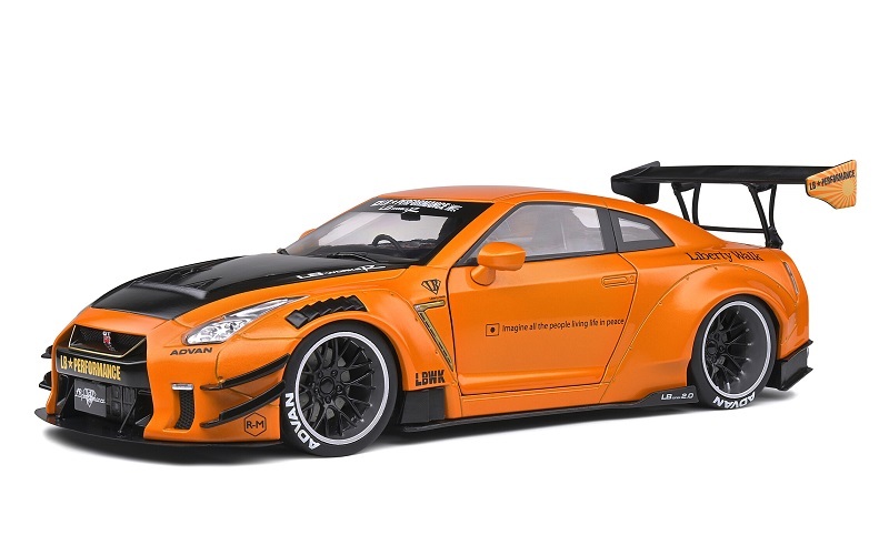 1/18 2020 GTR35 Liberty Walk - Orange