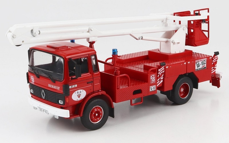 1/43 1977 Renault JP11 Fire Truck Rescue Basket