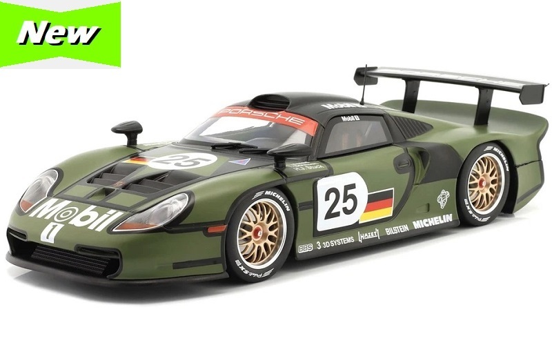 1/18 1997 Porsche 911 GT1 Evo #25 - Le Mans