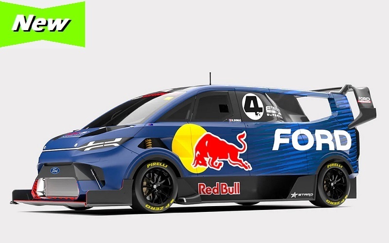 1/18 2024 Red Bull E-Transit SuperVan