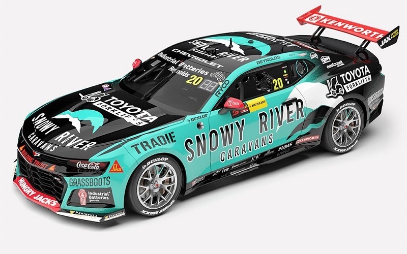 1/18 Snowy River 2026 Camaro ZL1 #20 Sydney 500 - Dave Reynolds (ACD18C26C)