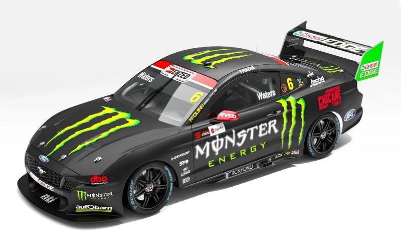 1/18 2022 Mustang GT Monster Energy Racing #6
