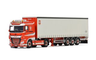 1/50 DAF XF 4x2 with 3-axle Curtainsider